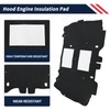 Hood Engine Insulation Pad Compatible with Jeep Wrangler JK 2007-2017