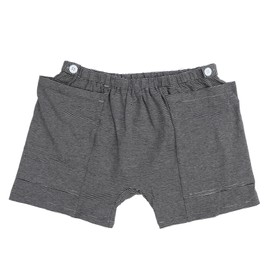 Female Urine Bag Pants Incontinence Care Double Pocket Fit 2000ml Bags Elastic Waist Ostomy Urinate Drainage Bag Pants for Elderly XL