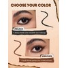 SHEGLAM Gel Glide Eyeliner Pencil Creamy Waterproof Smudgeproof Longwearing Eyeliner-Brown
