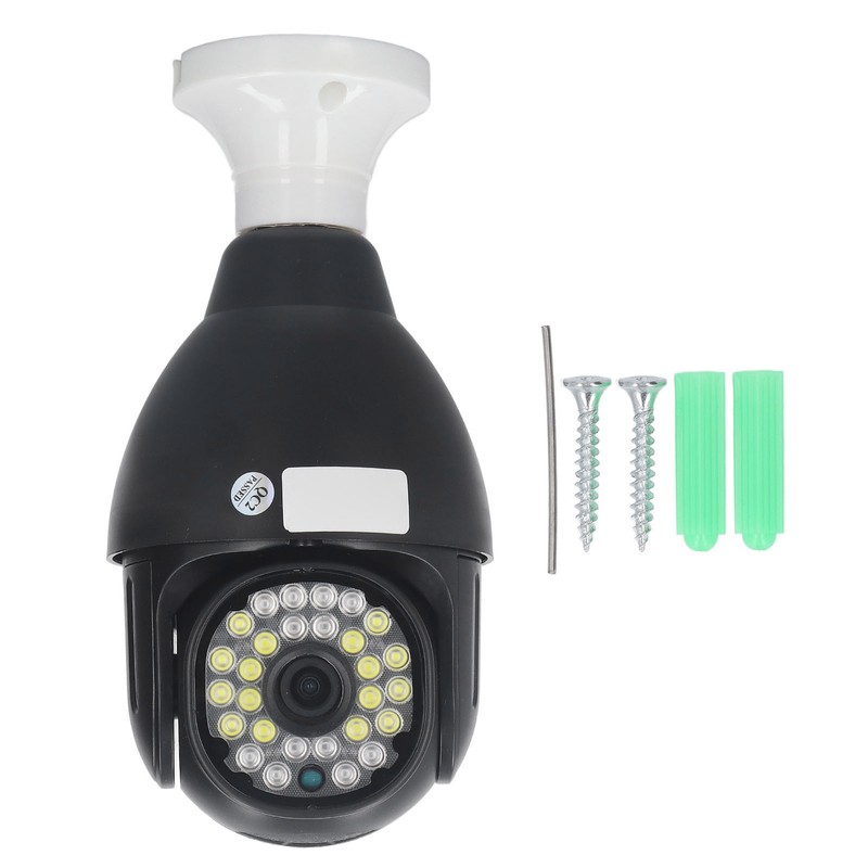2MP HD E27 Bulb Camera Wireless WIFI 1920x1080 Night Vision