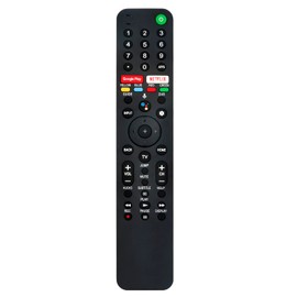 Replacement Voice Assistant Remote Control RMF-TX500U Suits for Sony Smart TV KD-75X75CH XBR-55A8H XBR-65X900H XBR-65X950H XBR-75X800H XBR-75X950H XBR-85X800H XBR-85X900H XBR-85X950H XBR-55X850G