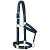 Weaver Leather Padded Adjustable Nylon Horse Halter, Blue, 1" Small