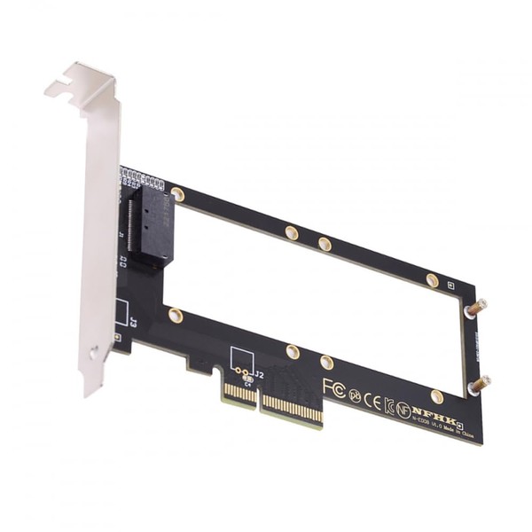 CY Adapter PCI-E 4.0 4X Host Adapter to NVMe Ruler