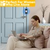 Rerishom Door Lock Withstand 800 lbs for Inward Swinging Door,