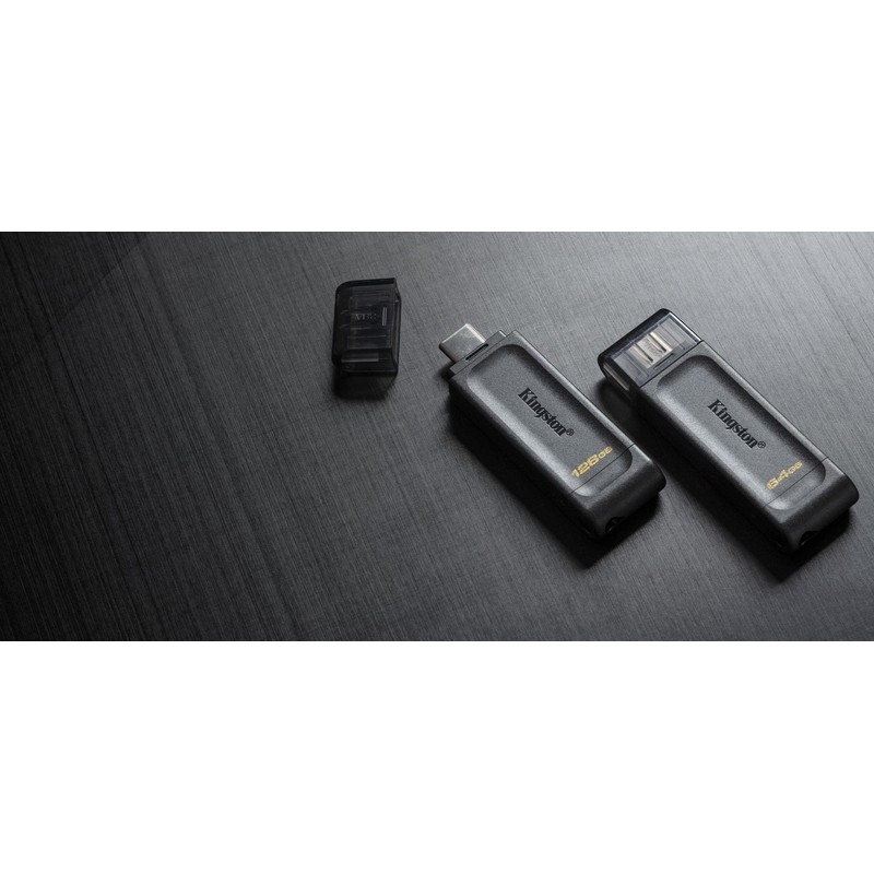 Kingston USB DataTraveler 70 Capacidad: 256GB USB-C 3.2 Gen 1