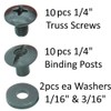 Quick Clip Pro Holster Clips, Black Oxide Steel for 1.75"