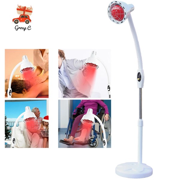 Unbranded IR Infrared Red Heat Therapy Light Therapeutic Lamp Floor
