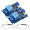 2PCS DC 12V Light Control Switch Photoresistor Relay Module Detection