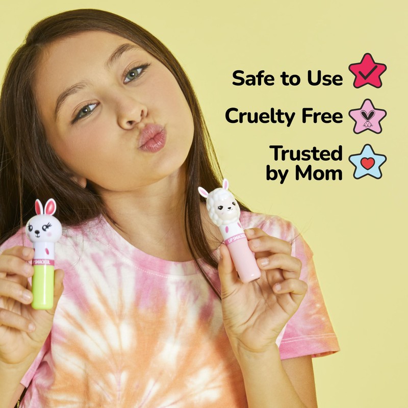 Lip Smacker Lippy Pals Llama, Flavored Moisturizing & Smoothing Soft
