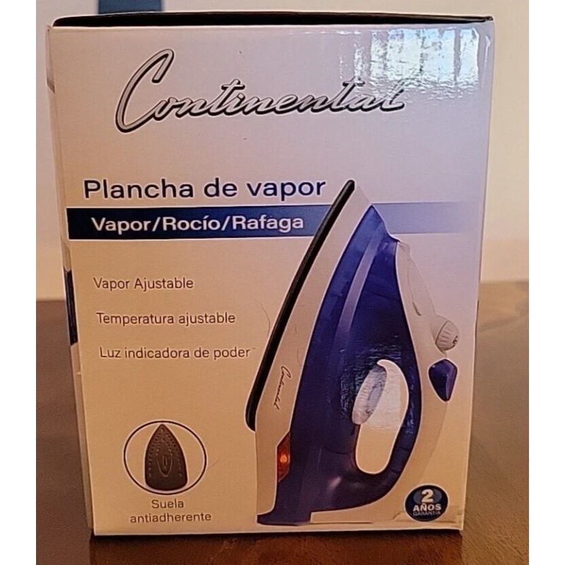 Continental Lightweight 3-Way Spray - Burst Steam - Non-Stick Soleplate