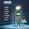 Car Brake Fluid Tester LCD Display Printing Audible Visual Alarm