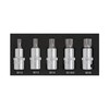 BlueSpot 5PCE 1/2" Spline Bit Set (M10-M18) (EVA Foam)