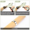 U.S. SOLID Metal Zip Tie Cutter, Stainless Steel Cable Tie