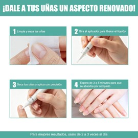 LUSCOR 2pcs Lápiz reparador de uñas，Lápiz para las uñas ，Nutre la piel de las manos