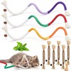 Ptyism Pack of 9 Cat Chew Toys (6 Pieces Chew
