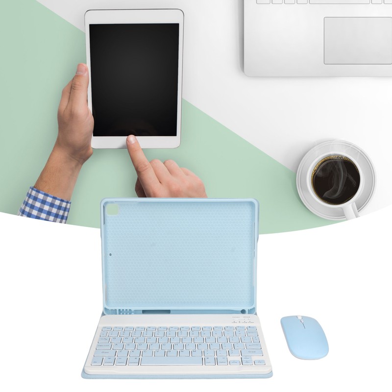 Tablet Case with Magnetic Keyboard for IOS Tablet Air2 9.7inch