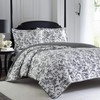 Laura Ashley Home Amberley Collection Quilt Set 100% Cotton, Breathable