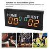 Digital Score Keeper with Remote 1.8 Inch LED Electronic Portable
