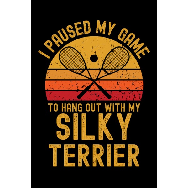 Squash and Silky Terrier: 6"x9", Notes, Notebook, Journal, Diary, 120