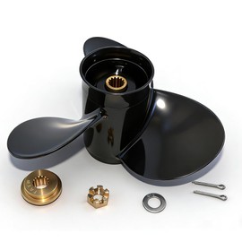 Boatman Upgrade 9.25x10 Outboard Propeller with Hardware Kits Compatible with Mercury Outboard Motos 9.9/15/20HP &Tohatsu Motos 9.9/12/15/18HP/20HP,NSM NSF MFS, OEM 48-897752A11