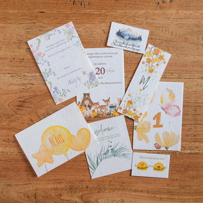 Blooming Sowing Paper - 10 Sheets - DIN A4 250