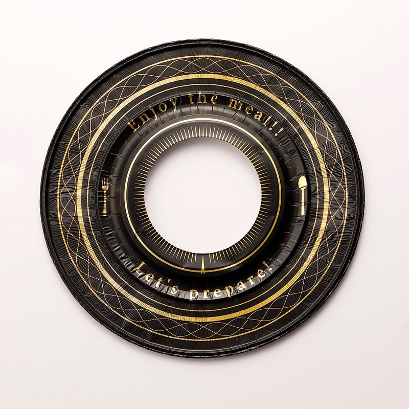 Toyo Aluminum S3123 Gas Mat, Ring, Shape, Spill Guard, Cutlery,
