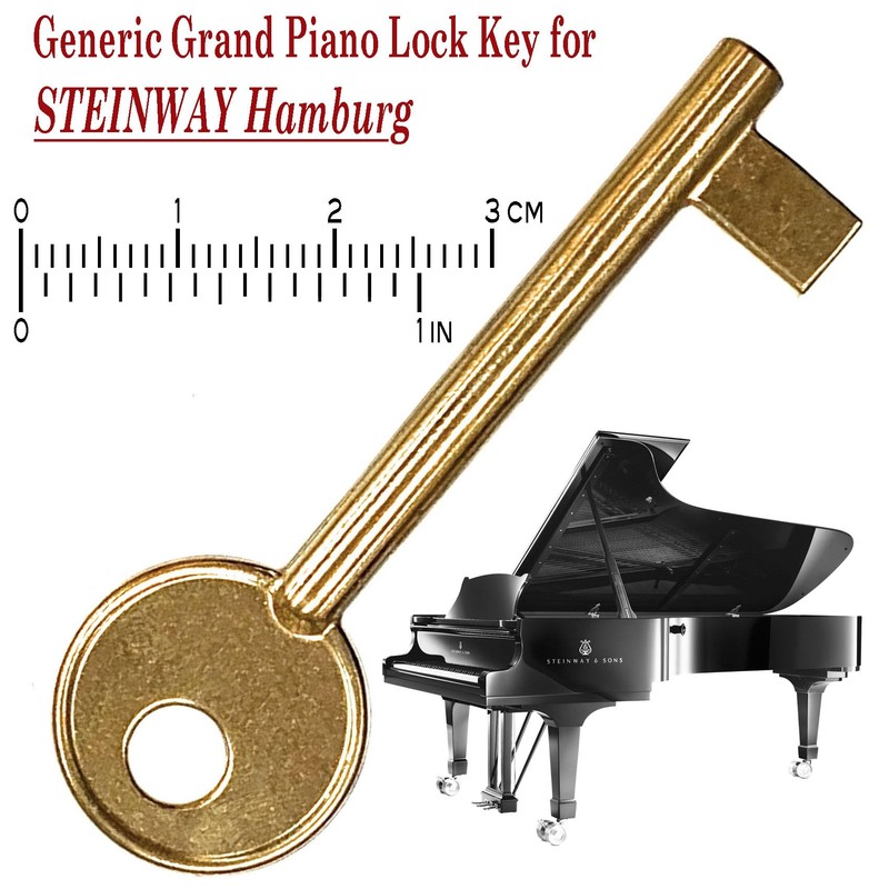 NeoPRO Generic Piano Lock Key (Steinway Hamburg Grand)