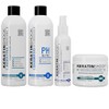 Keratina Brasileña Plastificado Capilar + Shampoo+ Crema Post + Crema