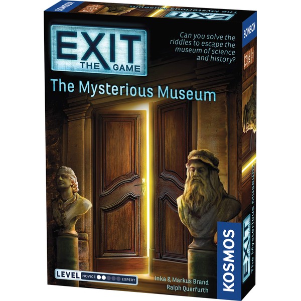 Exit: The Mysterious Museum | Exit: The Game - A Kosmos Game | Family-Friendly, Card-Based at-Home Escape Room Experience for 1 to 4 Players, Ages 10+