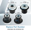 4Pcs Steering Rack and Pinion Mount Bushing Compatible with Dodge