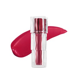 TIRTIR Waterism Glow Tint Mini 1.8 g – Tinte Labial Gloss Hidratante con Brillo tipo Lip Oil, Acabado No Pegajoso – Tono 19 Bad Rosy – Labial Coreano para Maquillaje Diario