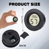 2PCS Reptile Thermometer,Reptile Thermometer and Humidity Gauge,Bearded Dragon Accessories,Reptile Accessories,Suitable