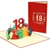 LINPOPUP®, LIN17639, Pop Up 3D Card, Pop Up Birthday Card