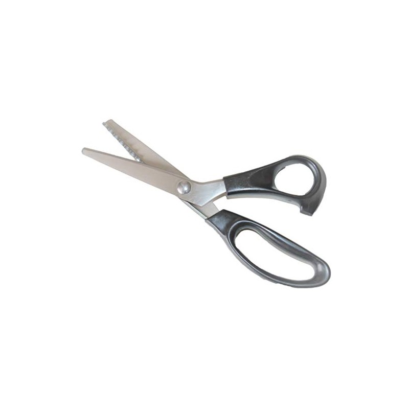 HONGBE Fabric Pinking Scissors with Scallop Edge. Perfect for Tailoring