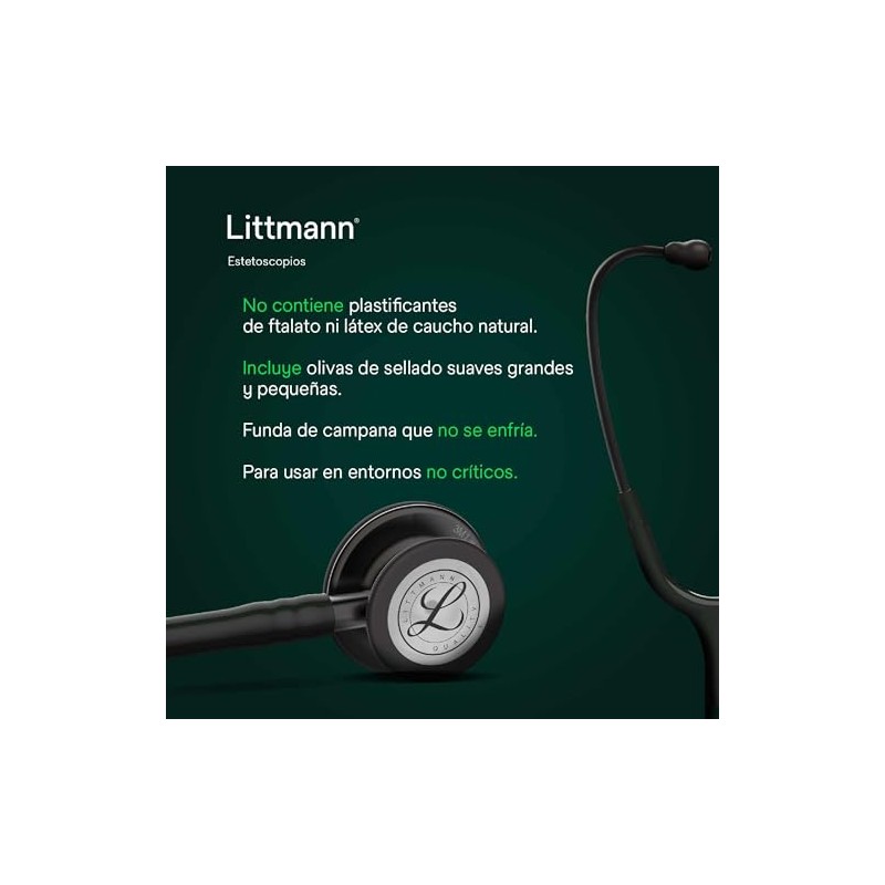 3M Littmann Estetoscopio Classic III, Manguera Color Frambuesa, Acabado Arcoiris,