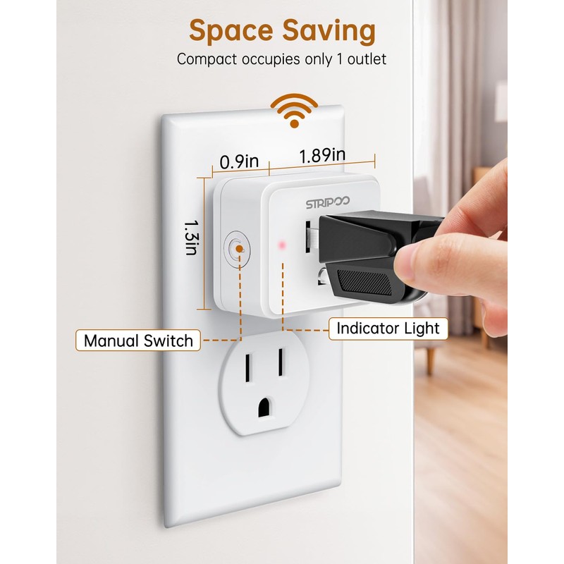 Garbage Disposal Wireless Switch Kit, 500 Feet RF Range Remote
