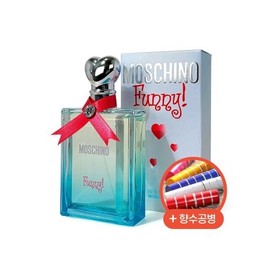 Moschino Perfume Funny EDT 100ml + Perfume Empty Bottle / 모스키노 향수 퍼니 EDT 100ml + 향수공병