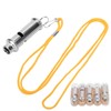 Stainless Steel Ultrasonic Pigeon Whistle with Lanyard for Dog Bird