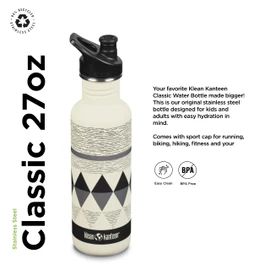 Klean Kanteen Klean Kanteen-1008928 Bottles, Stainless Steel, Pepper Ridge, One Size