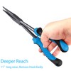 CRAZY SHARK Long Nose Fishing Pliers Hook Remover Tools 11