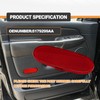Front Door Panel Reflector Light Cover Compatible with 2002-2008 Dodge