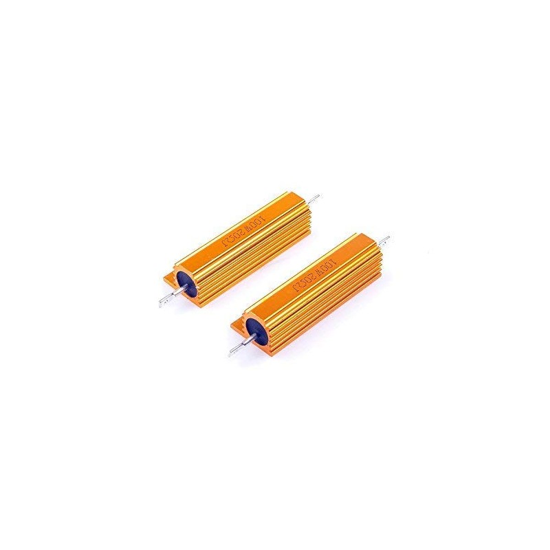 Yohii Wirewound Resistors 100 Watt 20 Ohm Aluminum Case Chassis