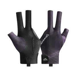 Wnddle Billiard Gloves, Billiard Pool Cue Gloves, Snooker Gloves, Adjustable Pool Gloves, Non-Slip Pool Gloves, Suitable for Snooker, Pool Games, Carom Games