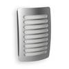 Westek NL-DPLV-N Louver Decoplug Night Light, Satin Nickel