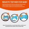 Cool Remote Game Control Teething Toy for Babies 0-6 6-12