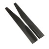 2PCs Side Skirt Winglet Carbon Fiber Style Universal Car Side