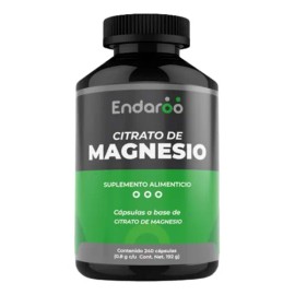 Citrato Magnesio 240 Cápsulas Sabor