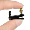 AUXBC 4Pcs Violin Fine Tuners for 4/4-3/4 Violins, Black Metal