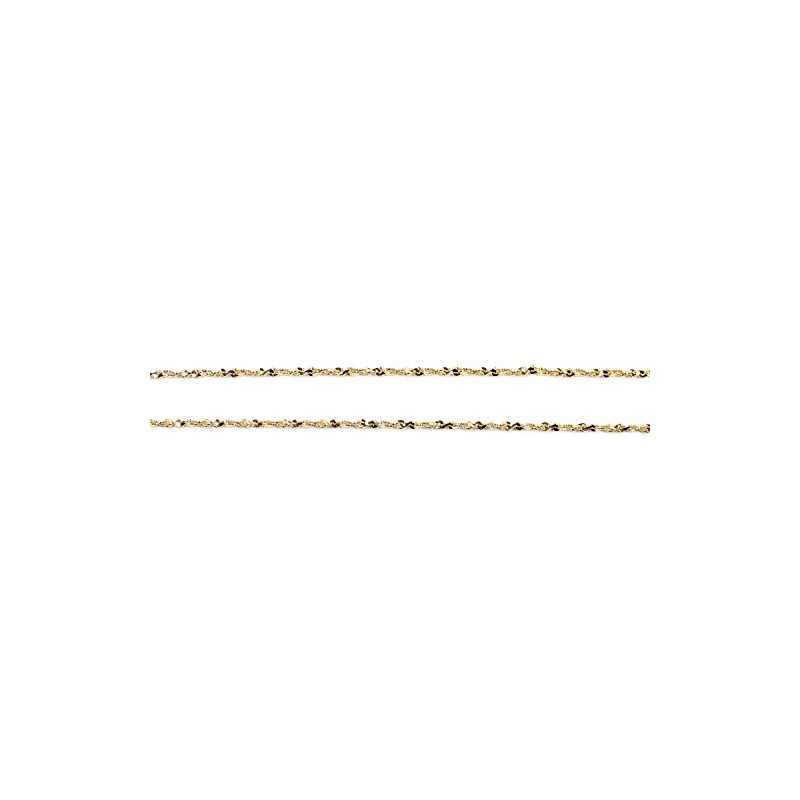 Pearl Glass Cord Brass 72cm Gold CG-104