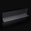 L-shaped Transparent Divider 25x6cm (1 Piece) Standard Type 5ea